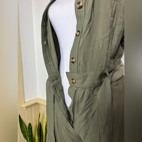 Sanctuary Khaki Sleeveless Jumpsuit - Picture 10 of 12